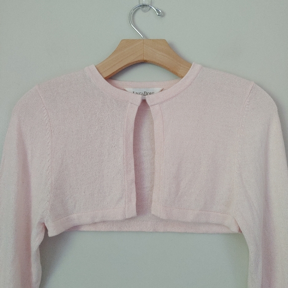 Lingadore Knit Crop Cardigan Bolero Ballet Size Small - Picture 6 of 15